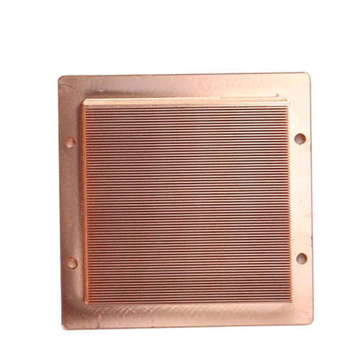 Small High Dense Copper Skiving Heat Sink For Chip