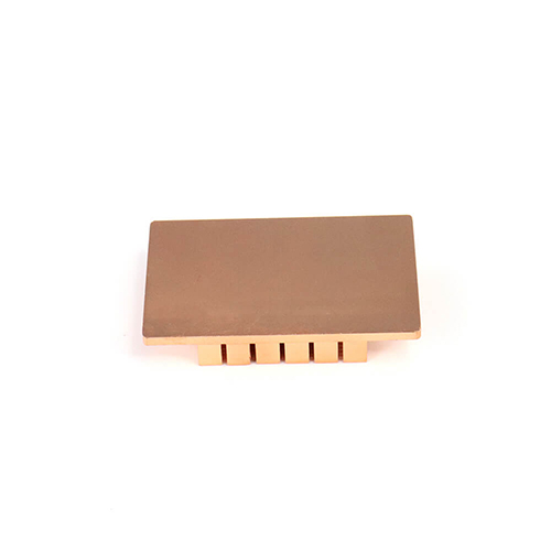 Seperated Fins Copper Skiving Heat Sink Vertical Fins Copper Skived Heat Sink