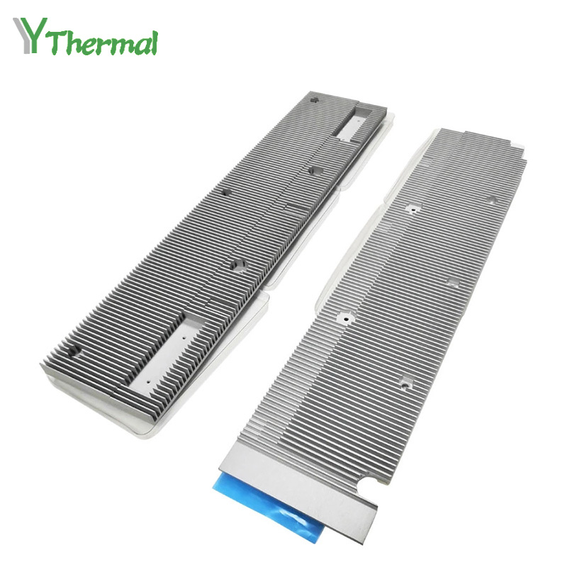 Aluminum Profiles Extruded Heat Sink Rectangular Extrusion Heat Sink