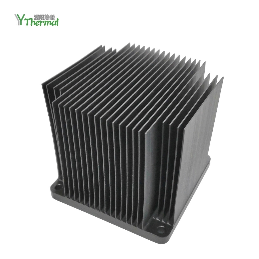 Amplifier Heat Sink Aluminium Extrusion Skived Heatsinks