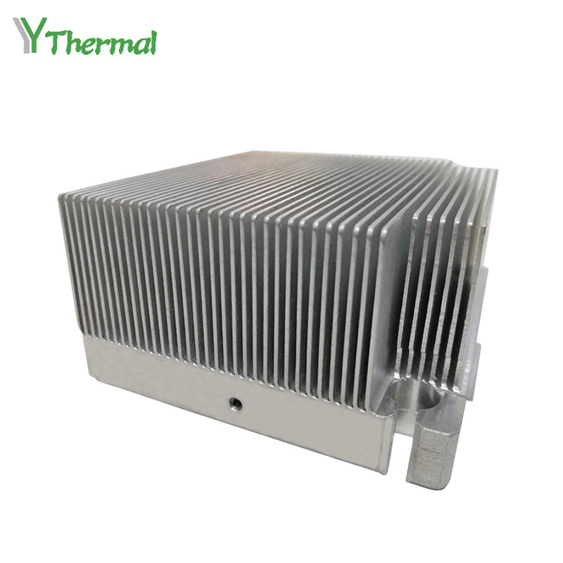 Aluminum Skived Fin Heat Sink CNC Machined Skiving Fin Heat Sink