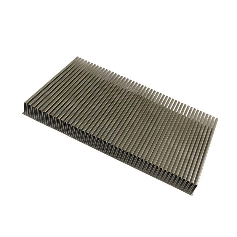 China Aluminum Folded Fin Heat Sink