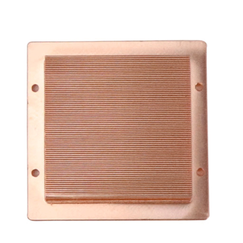 Small High Dense Copper Skiving Heat Sink For Chip