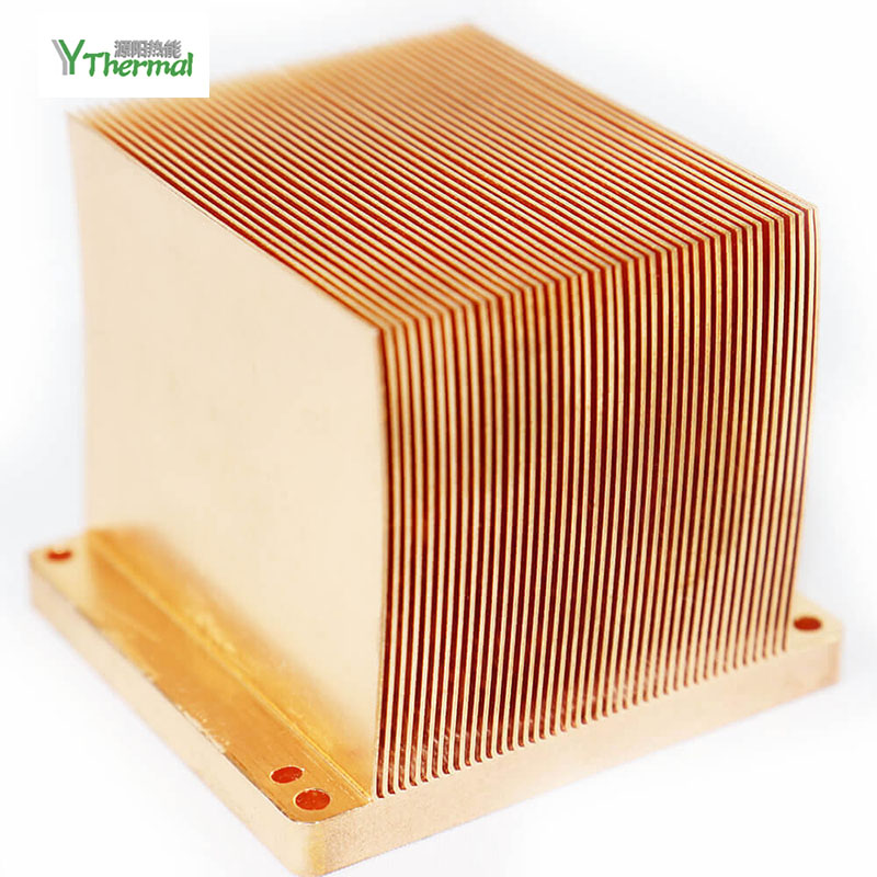 Aluminum Copper Skived Fin Heatsink Heat Sink