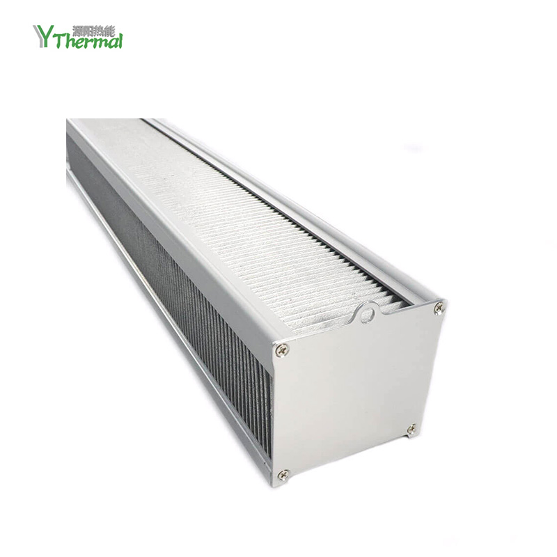 Heat Pipe And Skiving Fins Aluminum Fins Heatsink