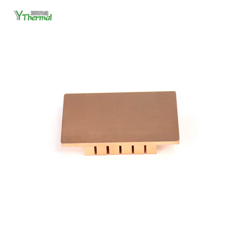 High Density Copper Pin Fins Skived Heatsink