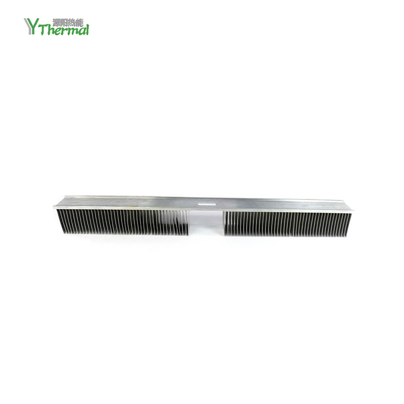 LED Heat Sink Finned Heat Pipe Double Tower Radiator