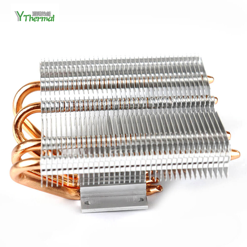 Heat Pipe Thermoelectric Cooling Radiator Aluminum Cpu Copper Radiator