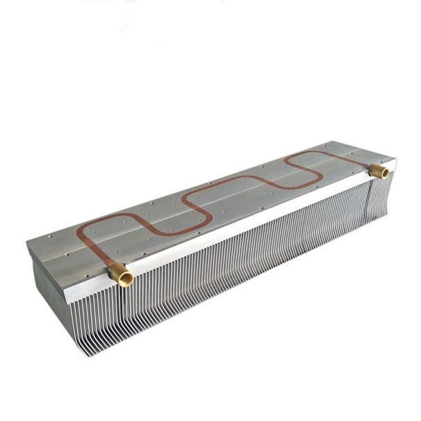 Liquid Cooling Skiving Heat Sink With Copper Tube