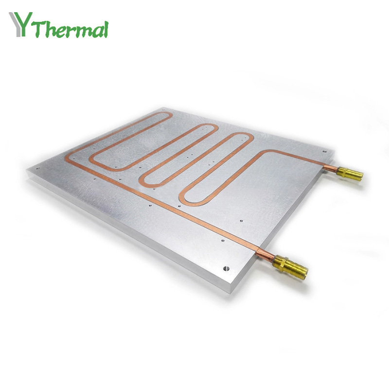 Aluminum Profiles Cold Plate Chill Plate With Heat Pipes