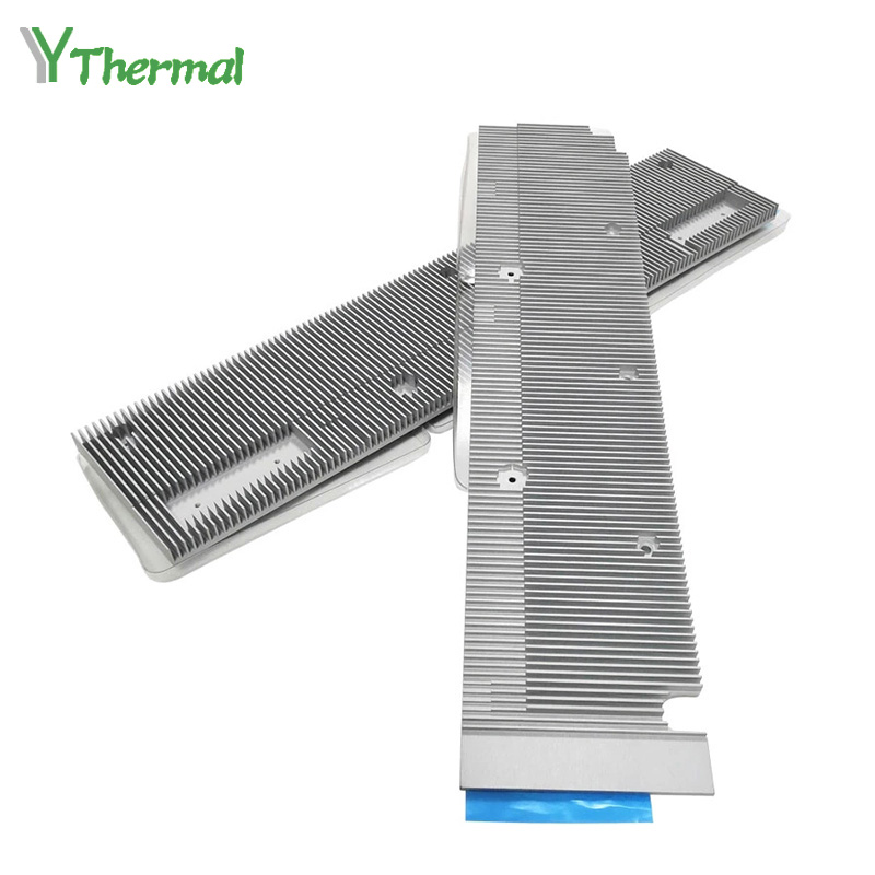 Aluminum Profiles Extruded Heat Sink Rectangular Extrusion Heat Sink