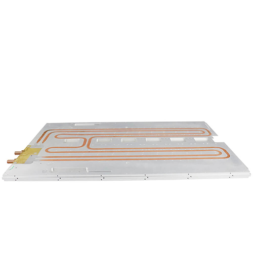 New product complex copper pipes bending water cooling plate high power water cold plate