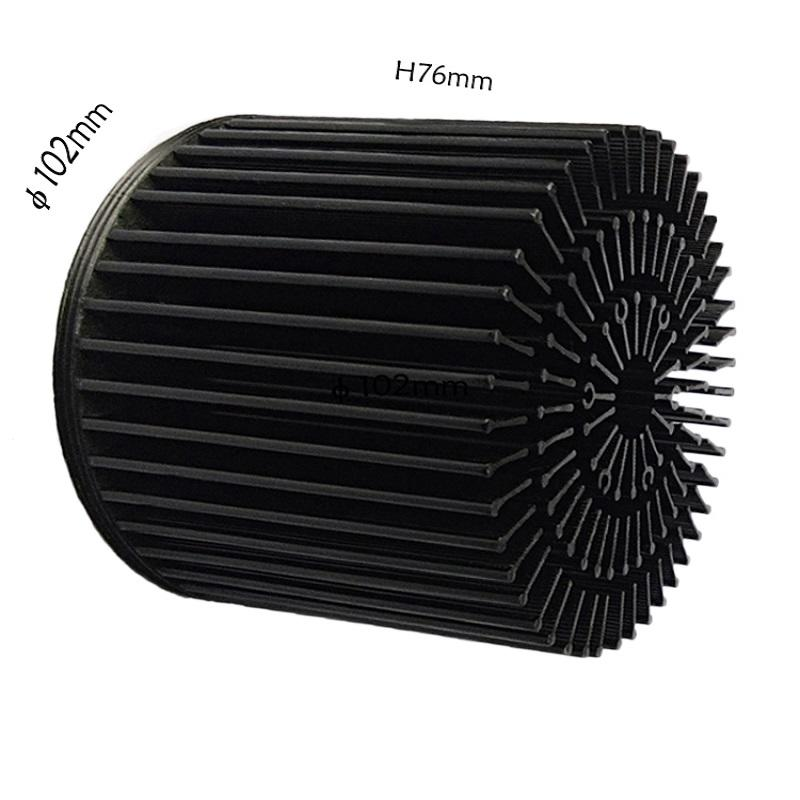 LED Cold Forging Aluminum COB Heat Sink For Down Light