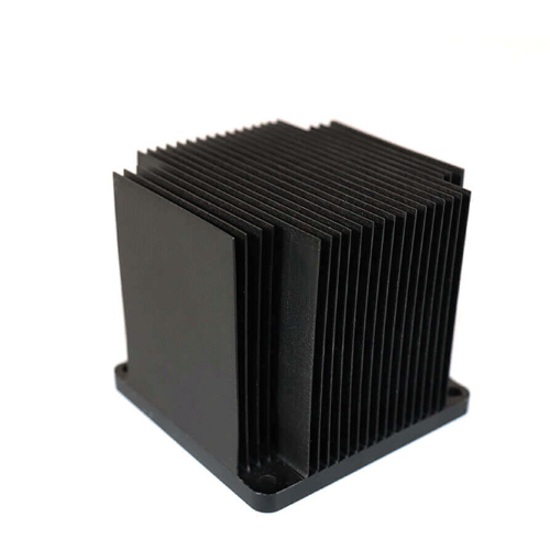 Aluminum Skiving Or Skived Heatsink With Anodized Black For Industrial Pcb Board