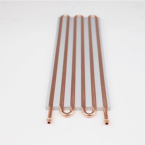 New design copper pipe bending battery water cooling plate new energy car water cold plate