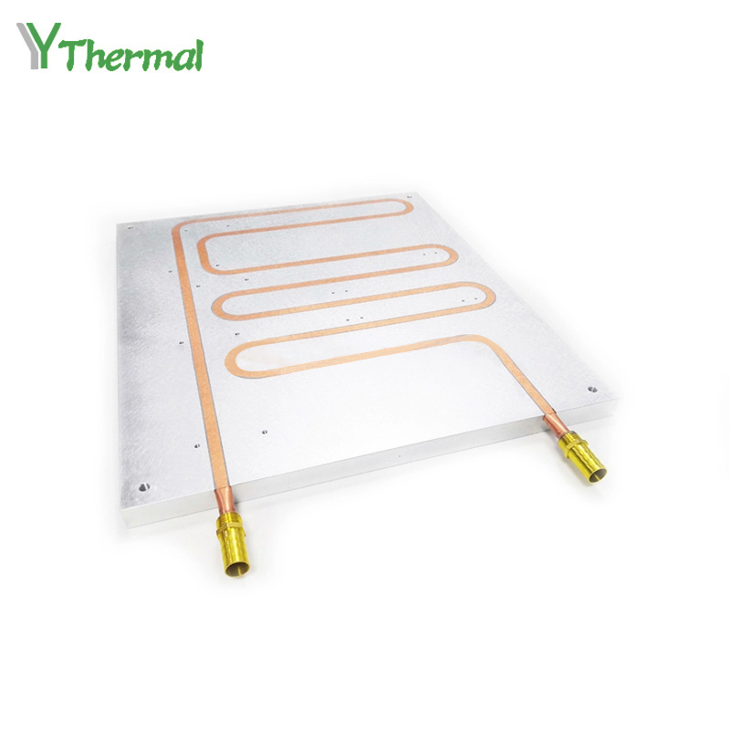 Aluminum Profiles Cold Plate Chill Plate With Heat Pipes