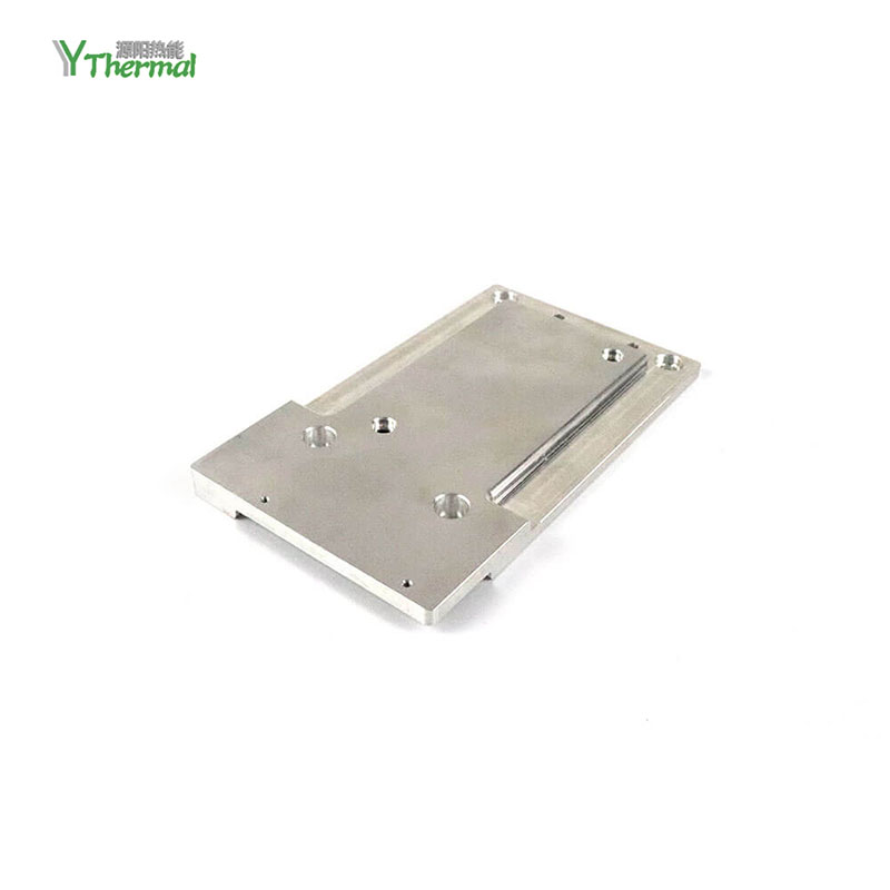 Double Channel Liquid Cold Plate Heat Sink Thermal Skiving Fin Heatsink