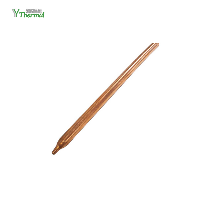 Straight Copper Pipe Or Copper Tube For Air Conditioner Material: CU 1020 Diameter：8 mm Length: 35cm