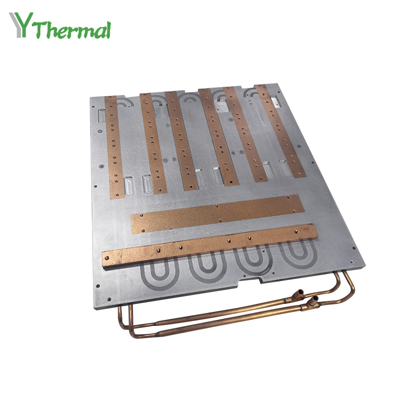 Copper Water Tube Laser Equipment Cold Plate Chill Plate