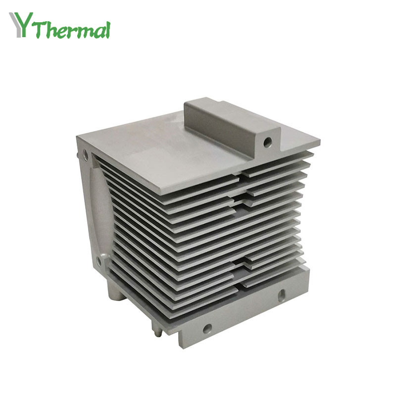 CNC Turning Aluminum Multiple Heatsink Extruded Heat Sink Extrusion Heat Radiator