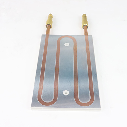 New product Mini water cooling plate shinny surface polished water cold plate