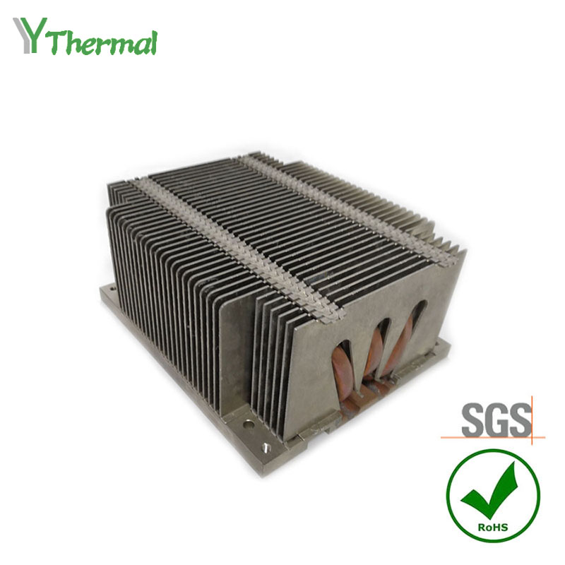 Aluminum 1U Servers Heat Sink