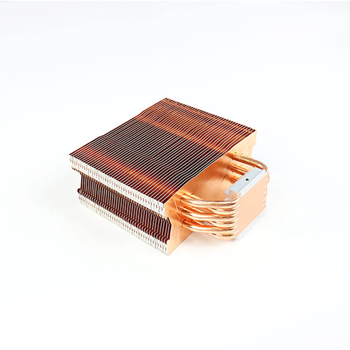 New technology Copper and aluminum combined fins CPU heat sink for computer