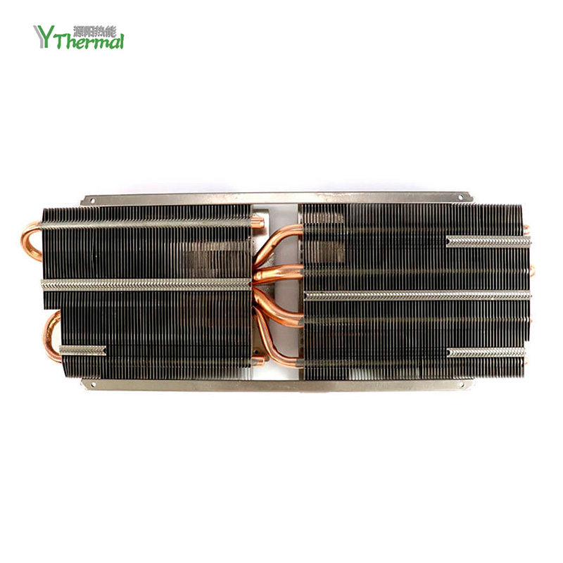 Aluminum Fin Heat Pipe Cpu Heat Sink