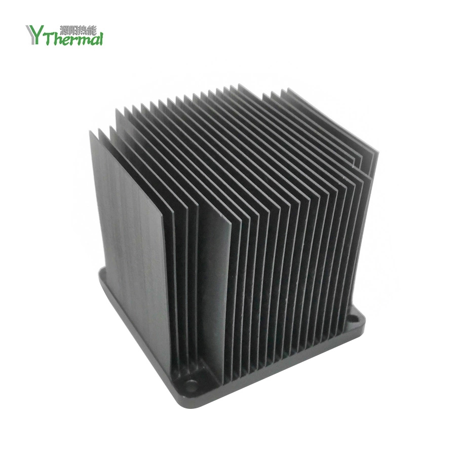 Amplifier Heat Sink Aluminium Extrusion Skived Heatsinks