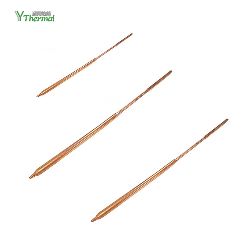 Straight Copper Pipe Or Copper Tube For Air Conditioner Material: CU 1020 Diameter：8 mm Length: 35cm