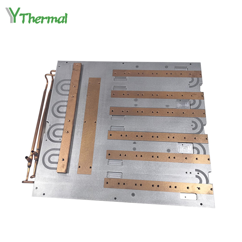 Copper Water Tube Laser Equipment Cold Plate Chill Plate