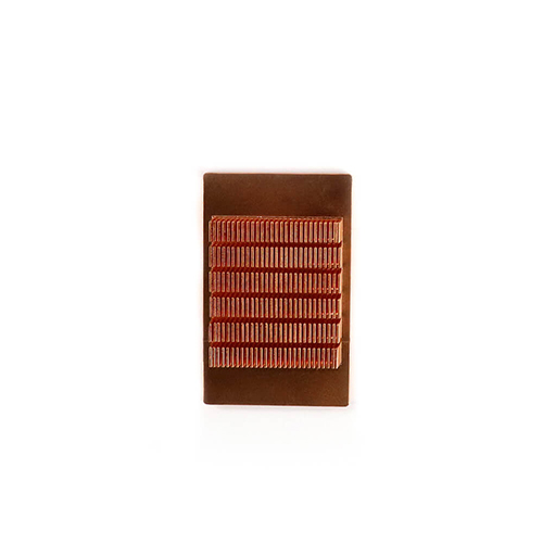 Seperated Fins Copper Skiving Heat Sink Vertical Fins Copper Skived Heat Sink