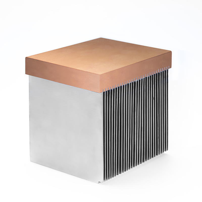 Bonded Fin Heat Sink  With Copper base