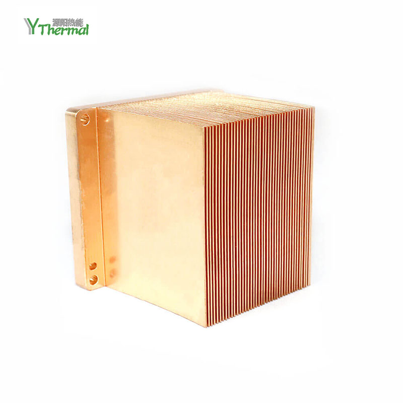 Aluminum Copper Skived Fin Heatsink Heat Sink