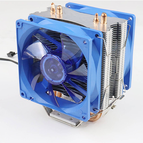 Fast cooling computer CPU heat sink with colorful fan 60W CPU radiator