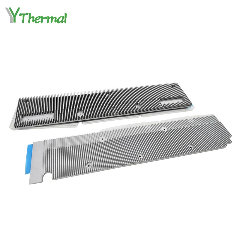 Aluminum Profiles Extruded Heat Sink Rectangular Extrusion Heat Sink