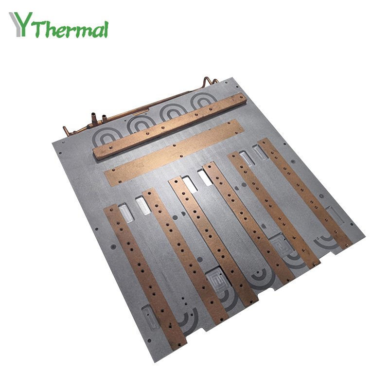 Copper Water Tube Laser Equipment Cold Plate Chill Plate