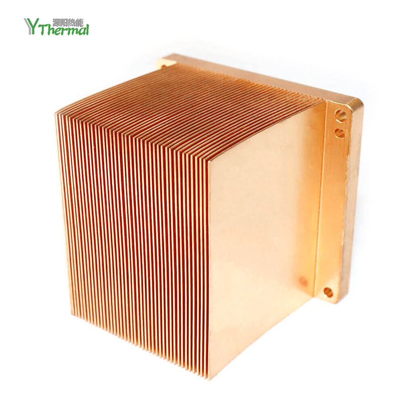 Aluminum Copper Skived Fin Heatsink Heat Sink