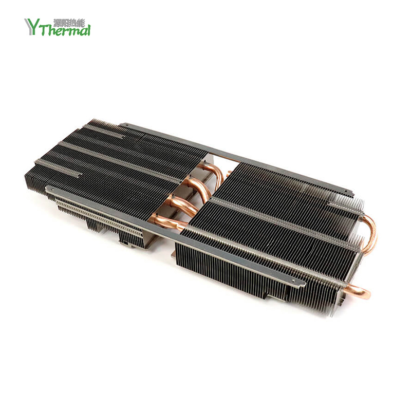 Aluminum Fin Heat Pipe Cpu Heat Sink