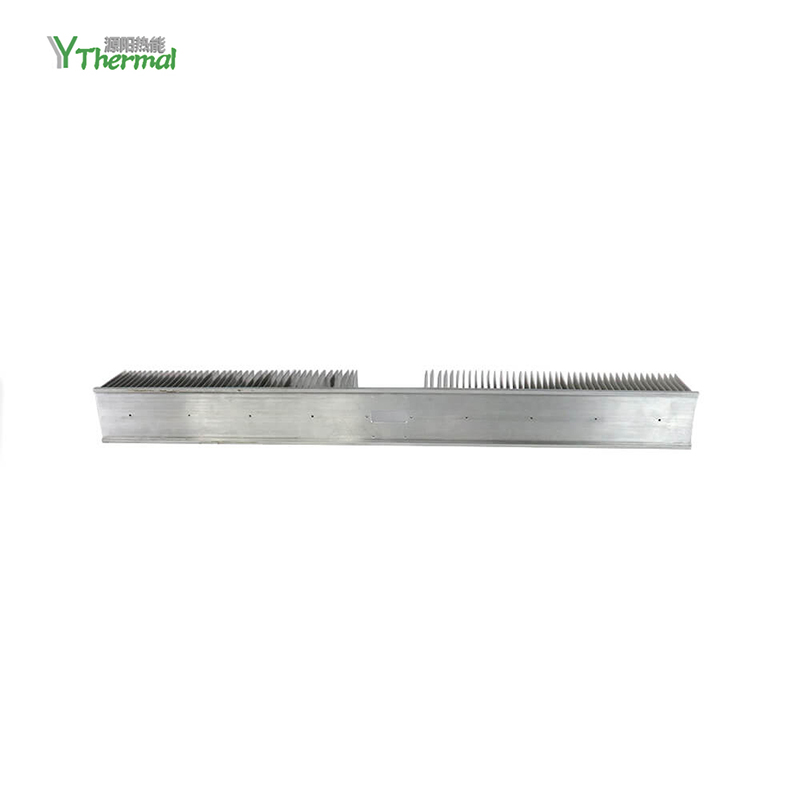 LED Heat Sink Finned Heat Pipe Double Tower Radiator