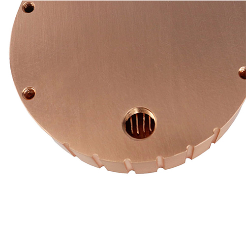 High power liquid cooling 1500w copper round heat sink Led light radiator