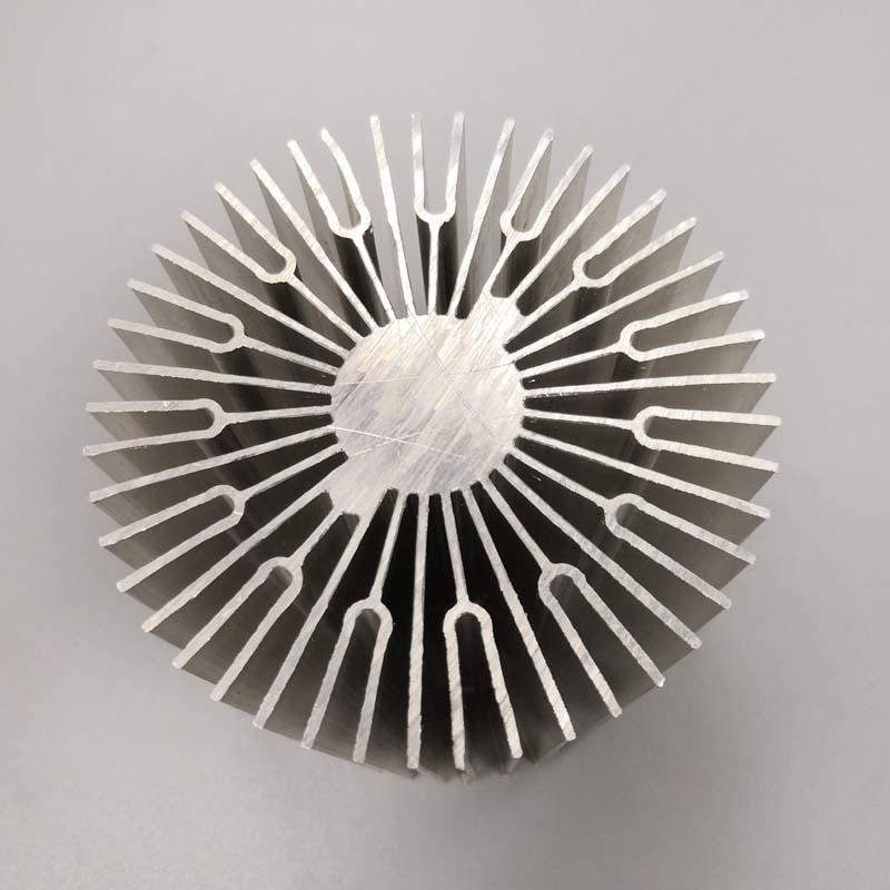 Round Aluminum Heat Sink For Led