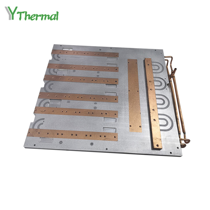 Copper Water Tube Laser Equipment Cold Plate Chill Plate