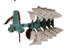 Hydraulic flipping plow