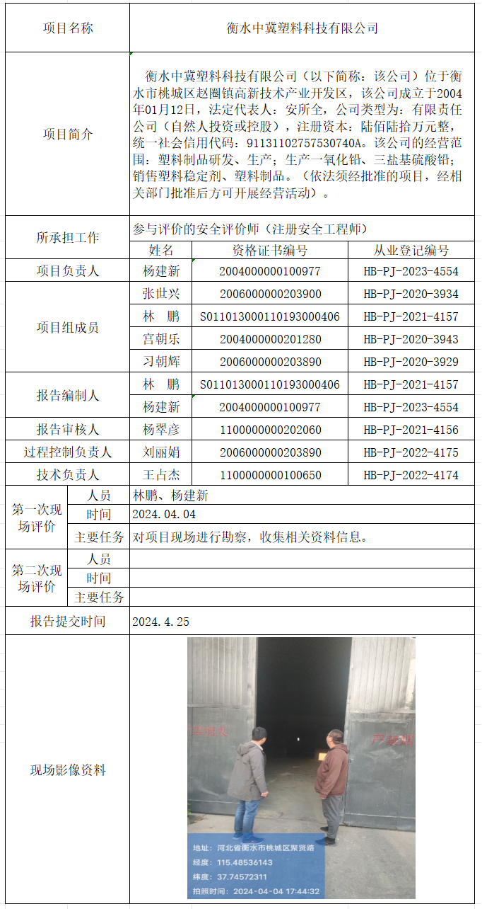 衡水中冀塑料科技有限公司