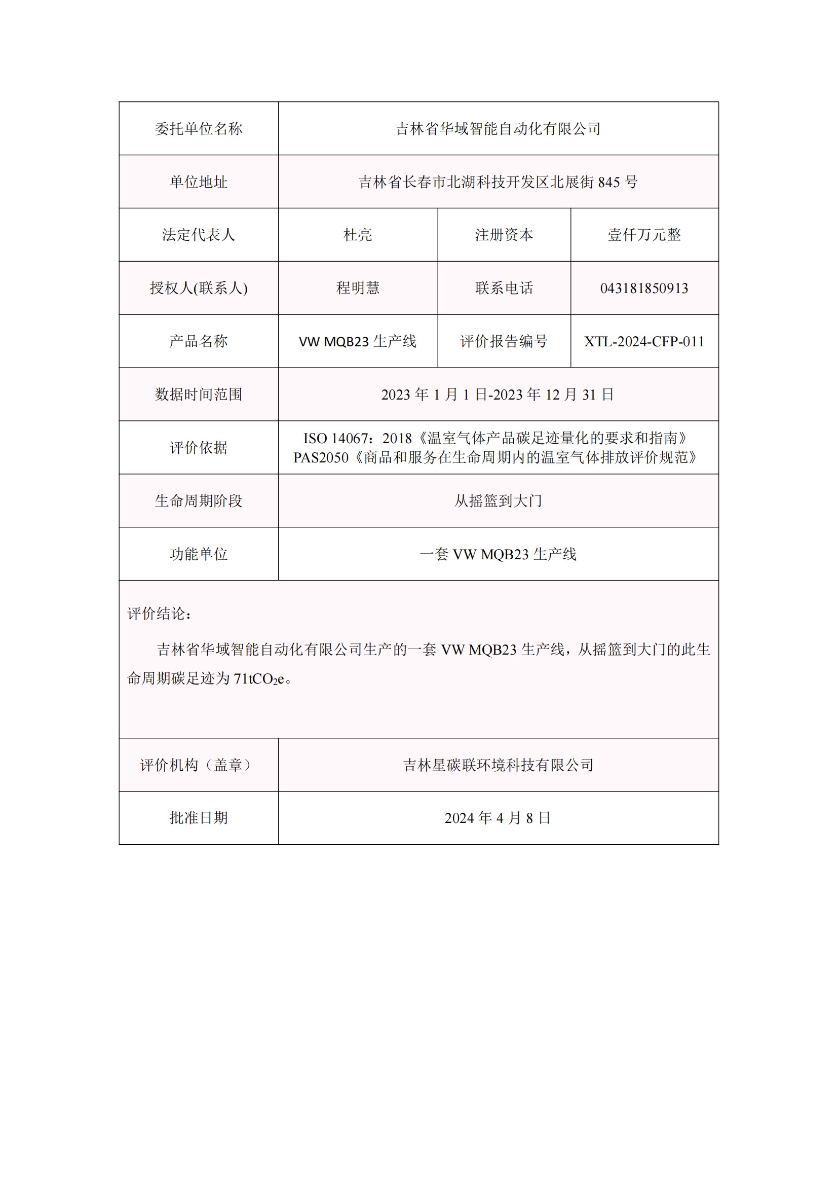 碳足迹评价报告(1)_01