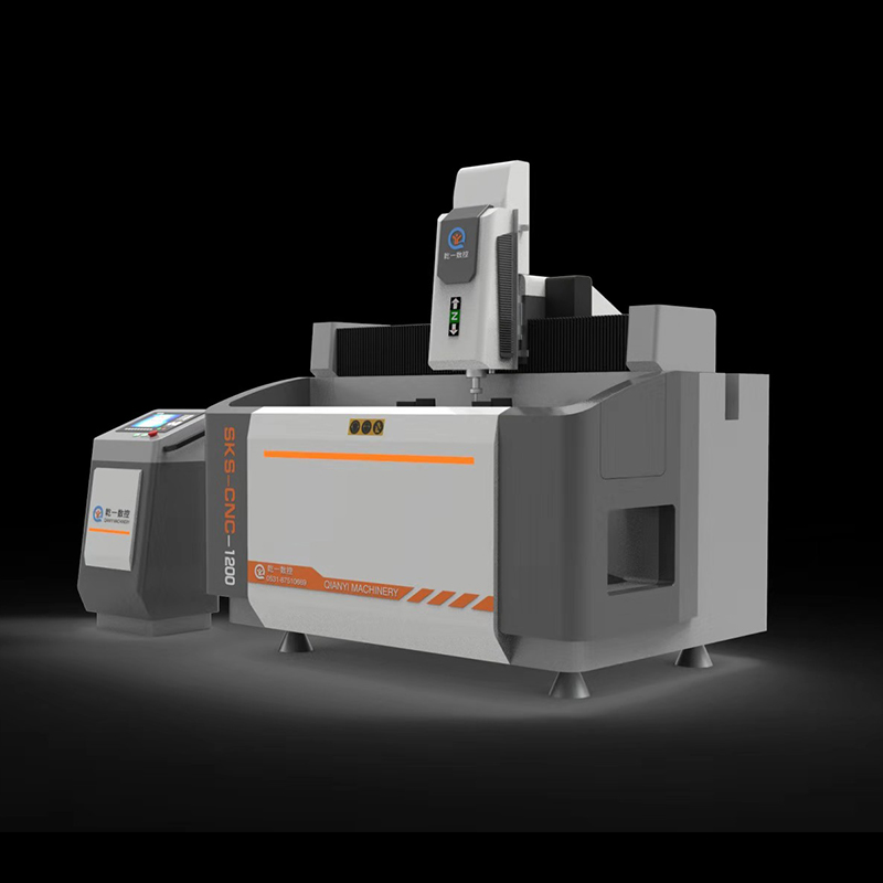 SKX3+1-CNC-1200 Aluminum profile 3+1 axis CNC drilling and milling machine (high profile)