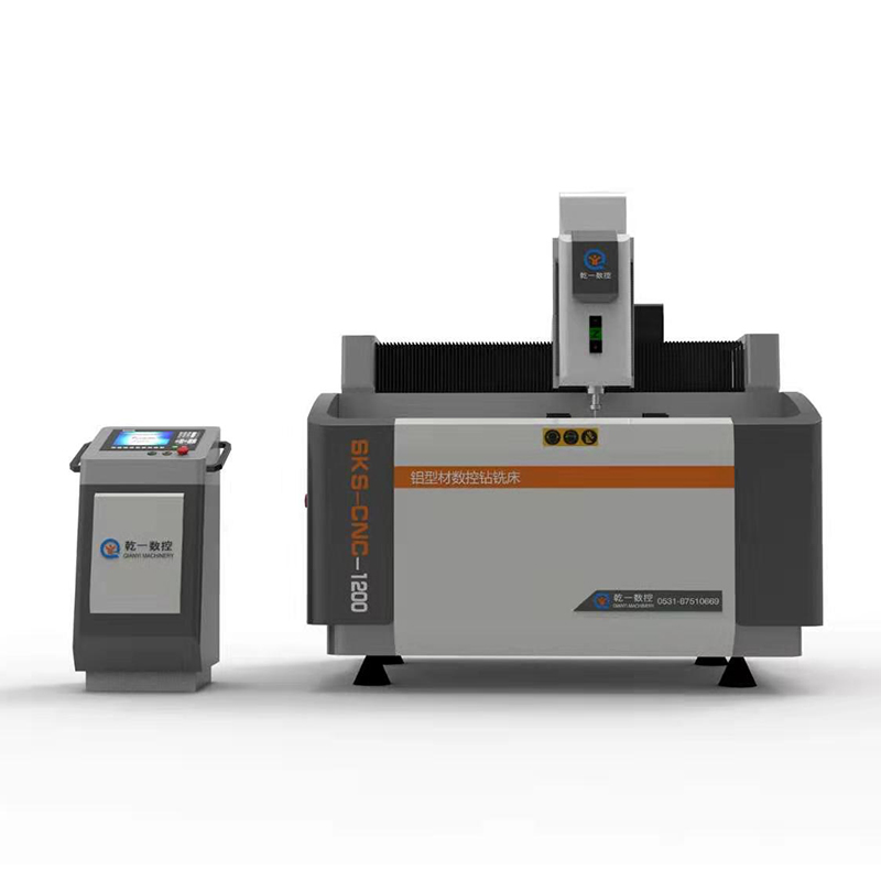 SKX3+1-CNC-1200 Aluminum profile 3+1 axis CNC drilling and milling machine (high profile)