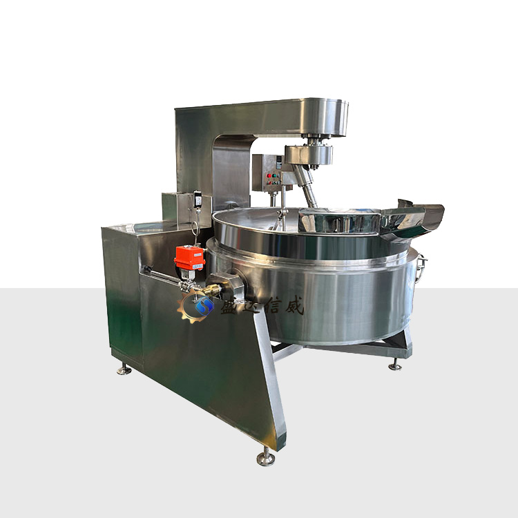 Gas Heated Food Cooking Mixer Machine