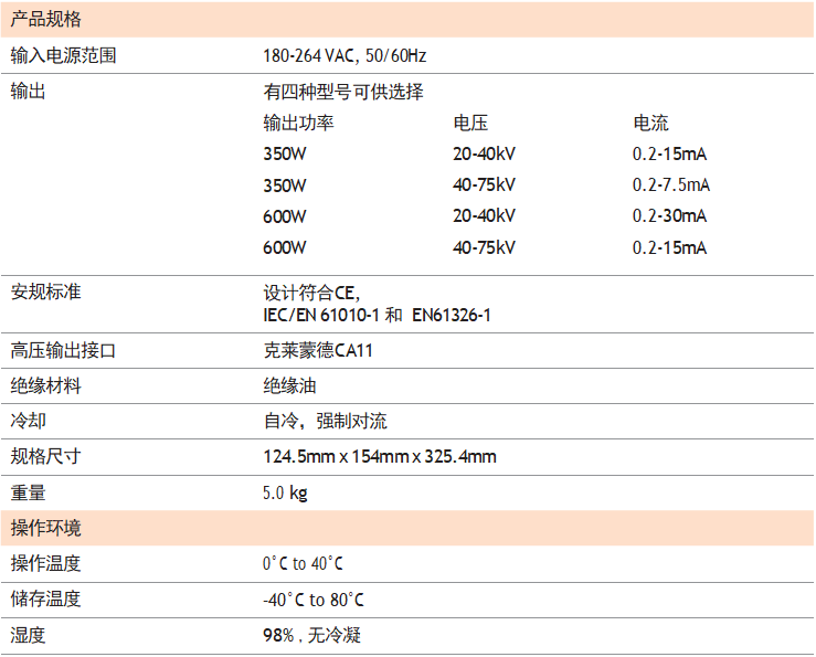 HVG075 迷你高压发生器2